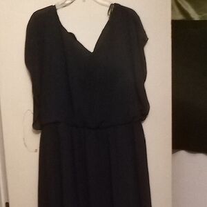 Elegant Midnight Blue Women's Dress